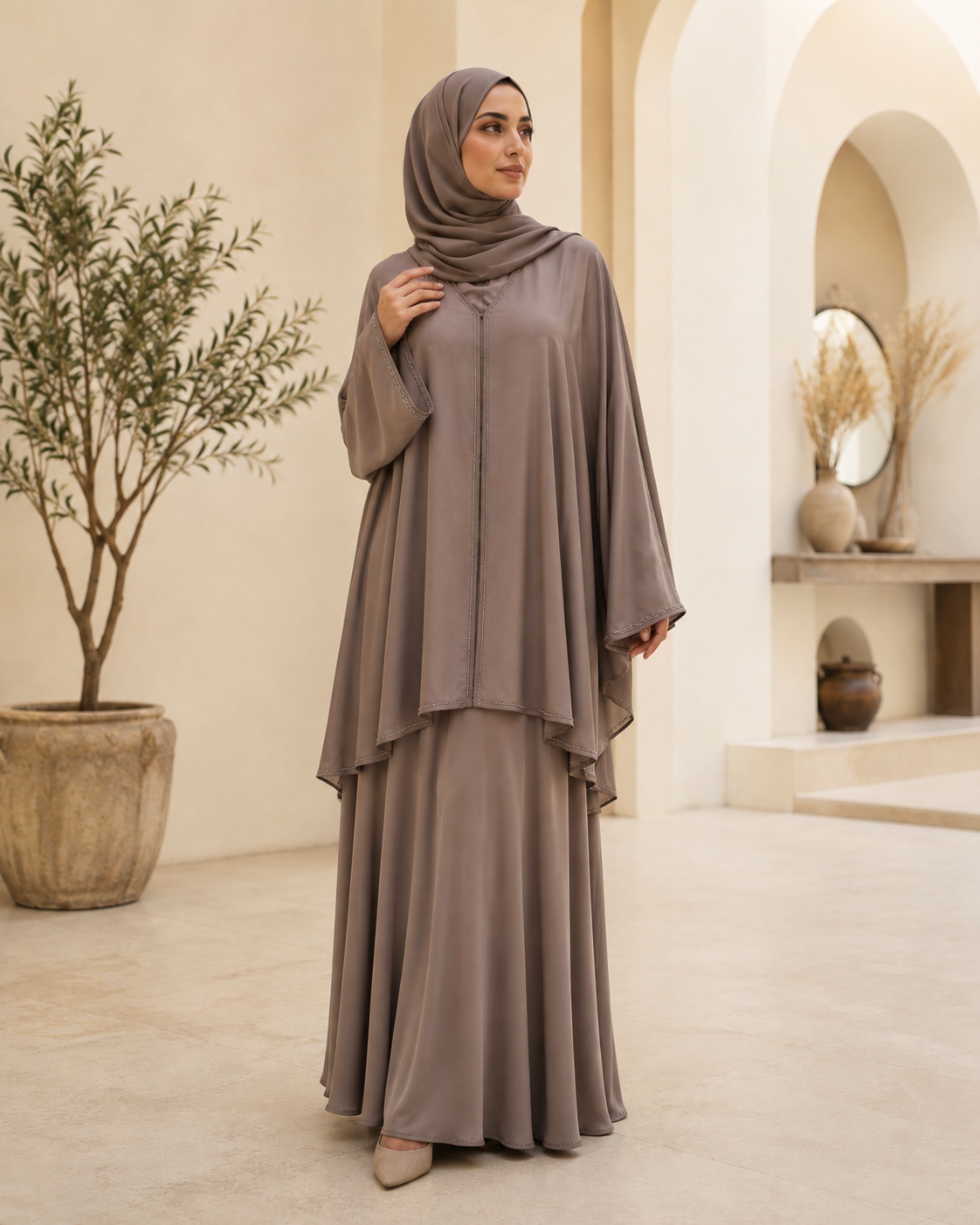 Elegant Modest Two Piece Set
