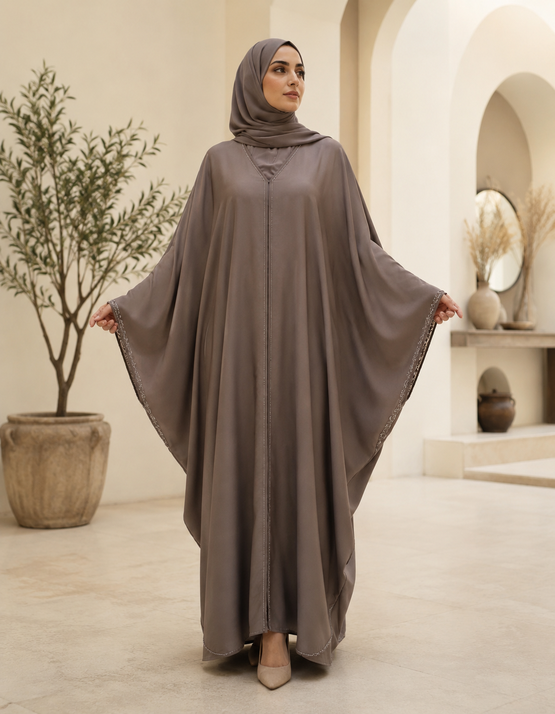 Premium Butterfly Style Abaya